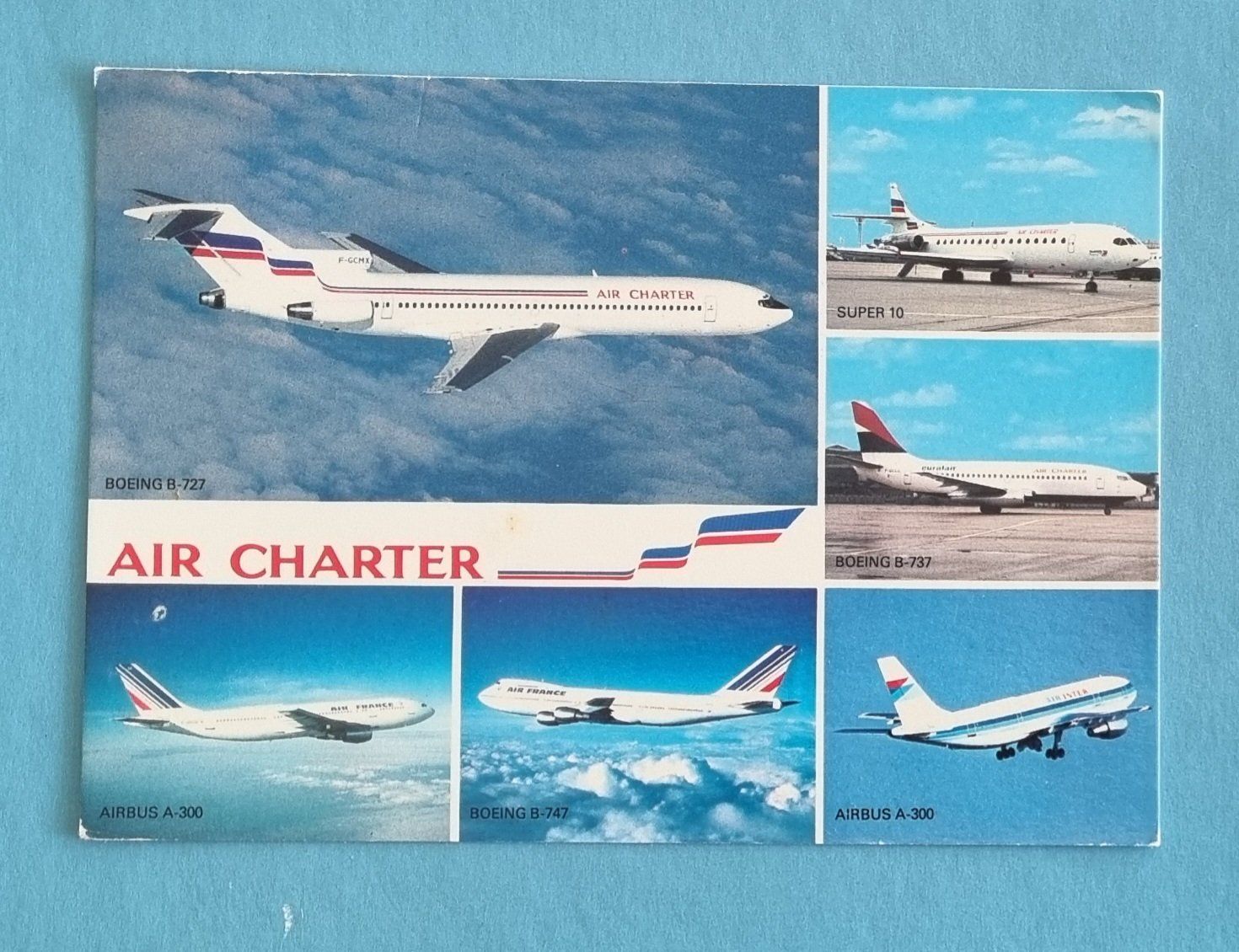 Ansichtskarten: Air Charter - 1987 – Gebraucht aus Rothrist von RROENK