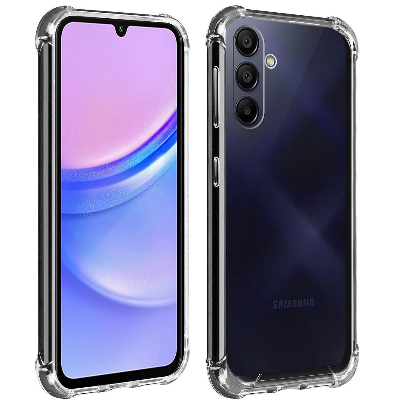 Samsung Coques & Protection écran: Galaxy A25 5G  - Coque transparente antichoc – Neuf avec emballage d'origine à Morges par DigiAC