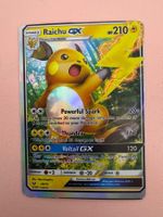 Raichu GX Pokemon Karte - Selten!