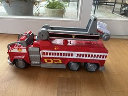 grosses Paw Patrol Feuerwehrauto mit Marshall