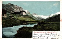 Edelweisshalde und Fexgletscher
