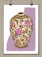Kunstdruck-KOREANISCHE VASE Nr.3- Poster von Ch. Kitzmüller