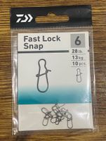 DAIWA Fast Lock Snap 6 - 10 Stk./13kg