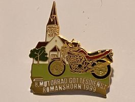 1 Pin Motorrad Gottesdienst Romanshorn 1999