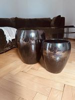 Vasi neri & metallizzato brand