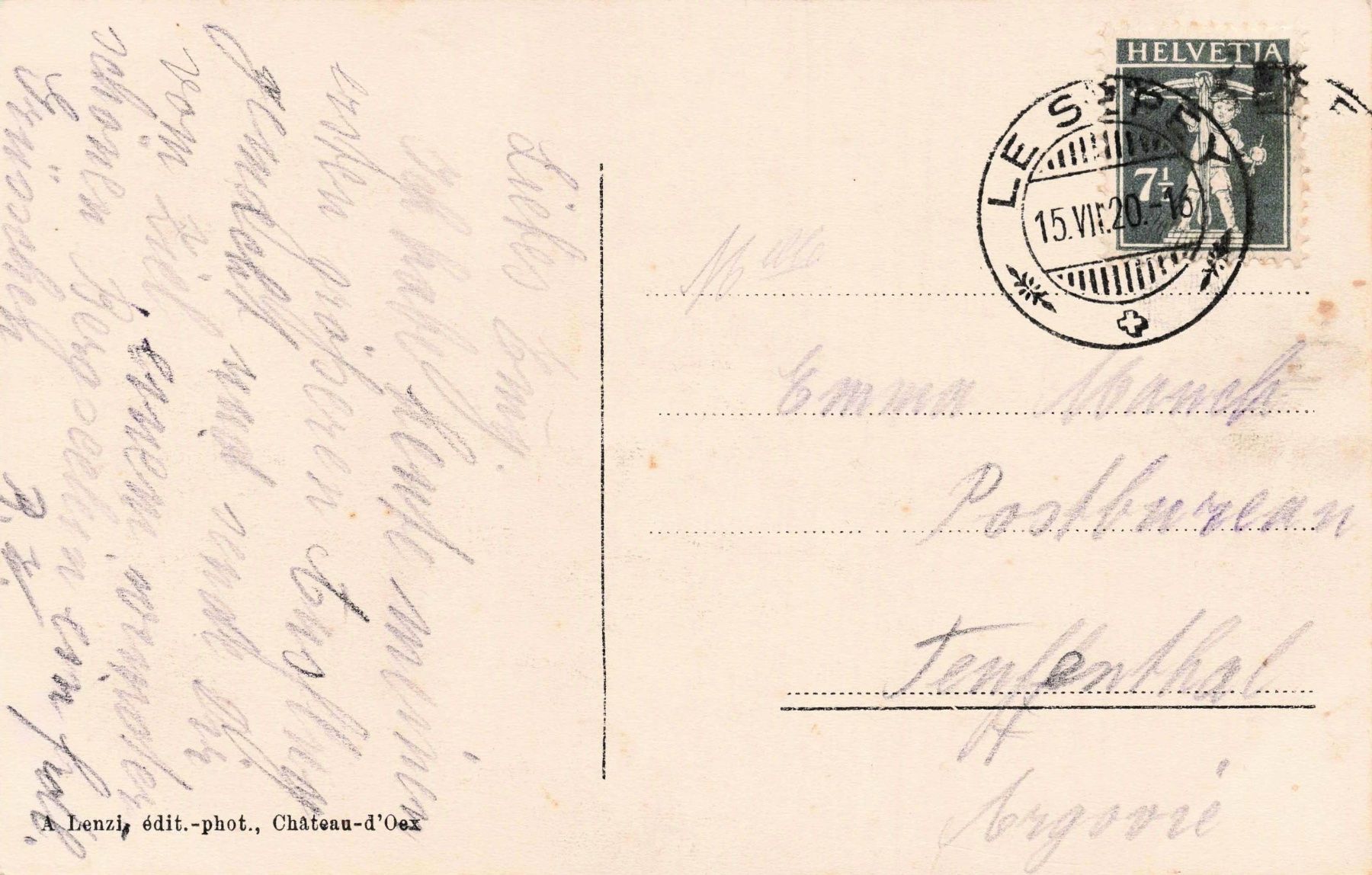 Cartes postales: Lac Loison Ormont Dessous – D'occasion à Biasca par Blenio71 1