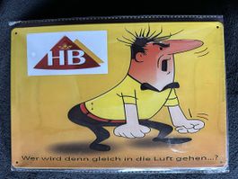 Hb raucherwaren Zigaretten Werbung Reklame 
