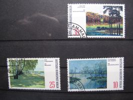 Berlin 1972 Landschafts Gemälde
