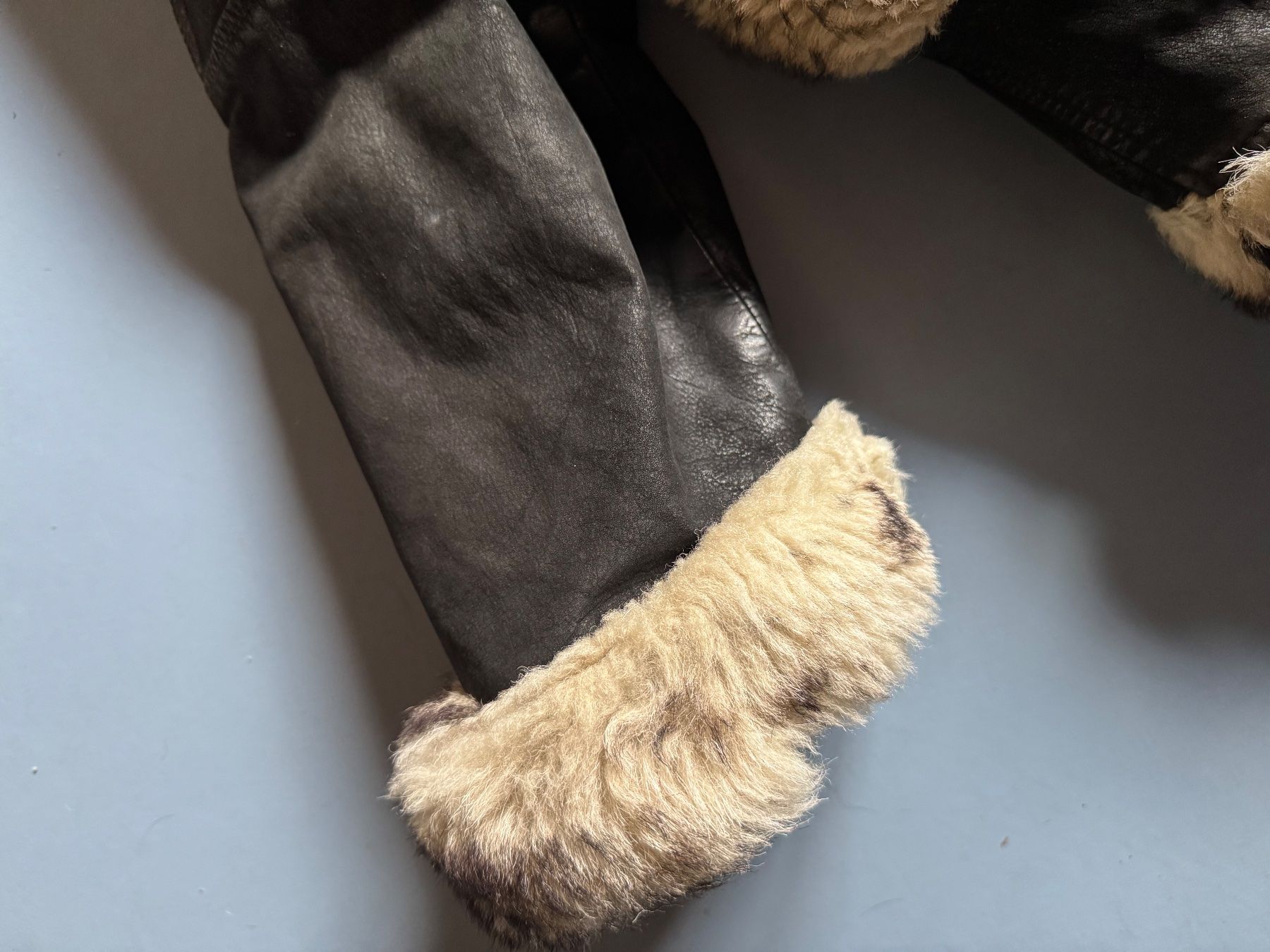 Giacche: Giubotto in pelle e pelliccia stile aviator – Usato da Muzzano venduto da mhf_zrj6 7