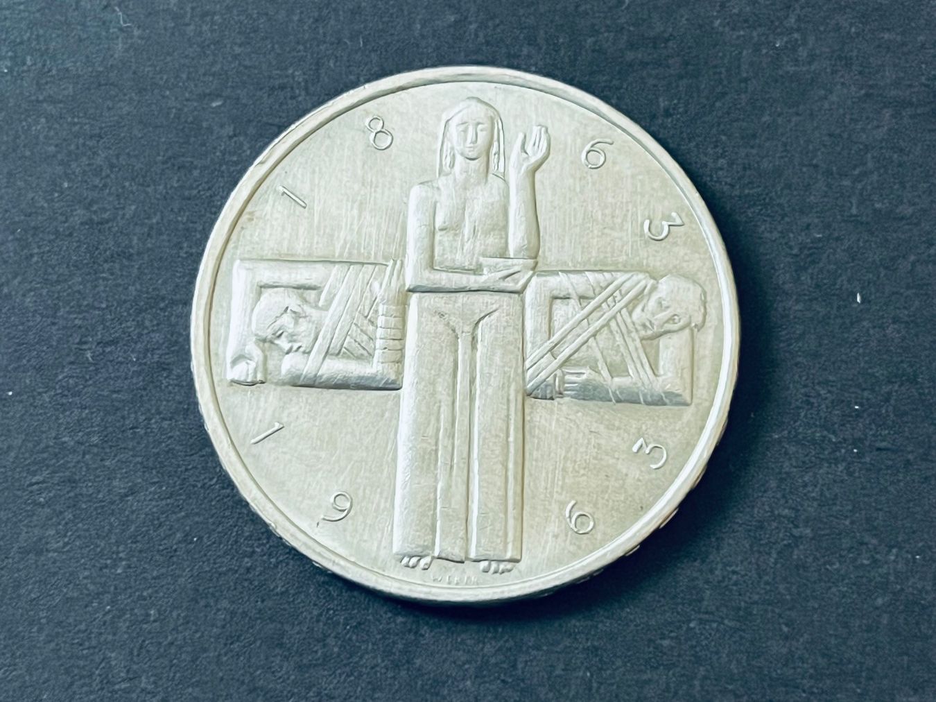 Alle Münzen: 5 Franken 1968 Silber Münze – Gebraucht aus Neuenhof von Mastermind-73