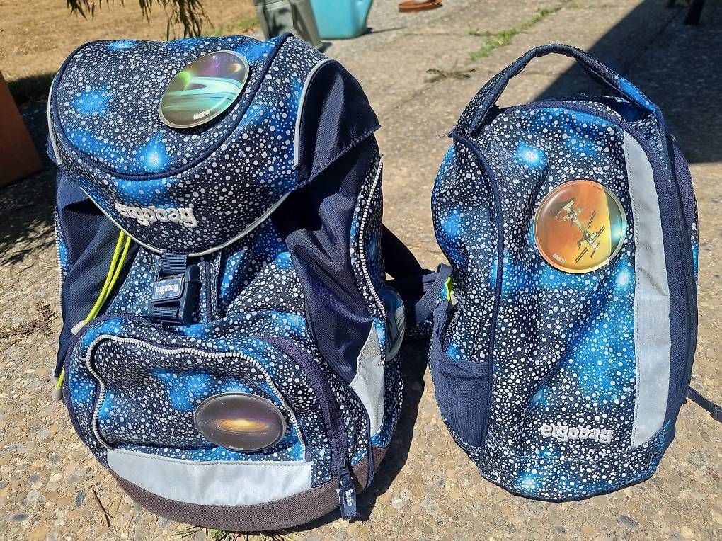 Borse & Zaini: Ergobag Galaxy Schulrucksack – Usato da Herzogenbuchsee venduto da mar_wqm6