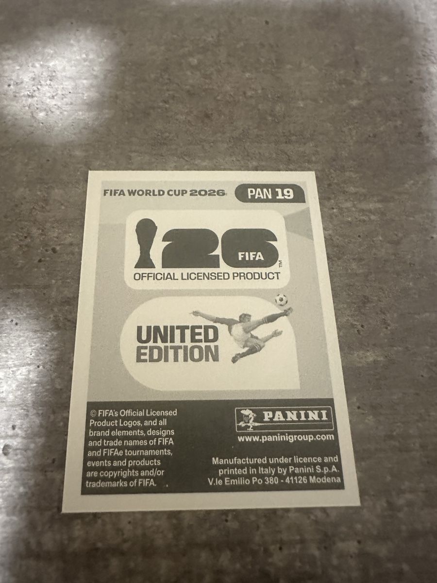Panini Carte collezionabili: PAN 19 , FIFA WORLD CUP 2026 PANINI  – Nuovo (secondo la descrizione) da Frauenfeld venduto da 1PegPeg1 1