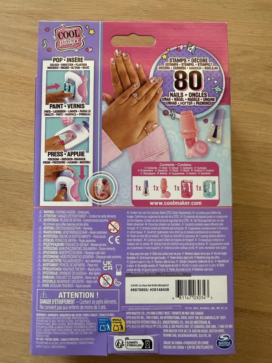 Smalto per unghie: NEW Cook Maker Go Glam Nagelstudio Nachfüllset – Nuovo e nell'imballaggio originale da Genève venduto da hai_2rp8 1