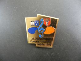 Abzeichen Aargau Musikfest Möhlin 1998