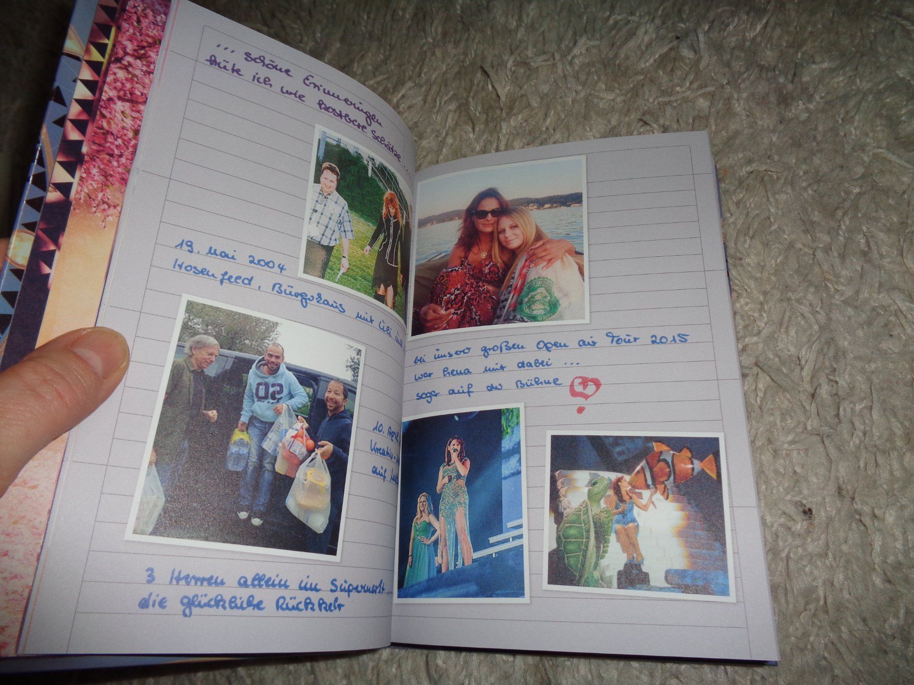 Autografi: *** Fan - Paket Andrea Berg *** mit Autogramm Karten – Usato da Othmarsingen venduto da Leuchtturmlady 6