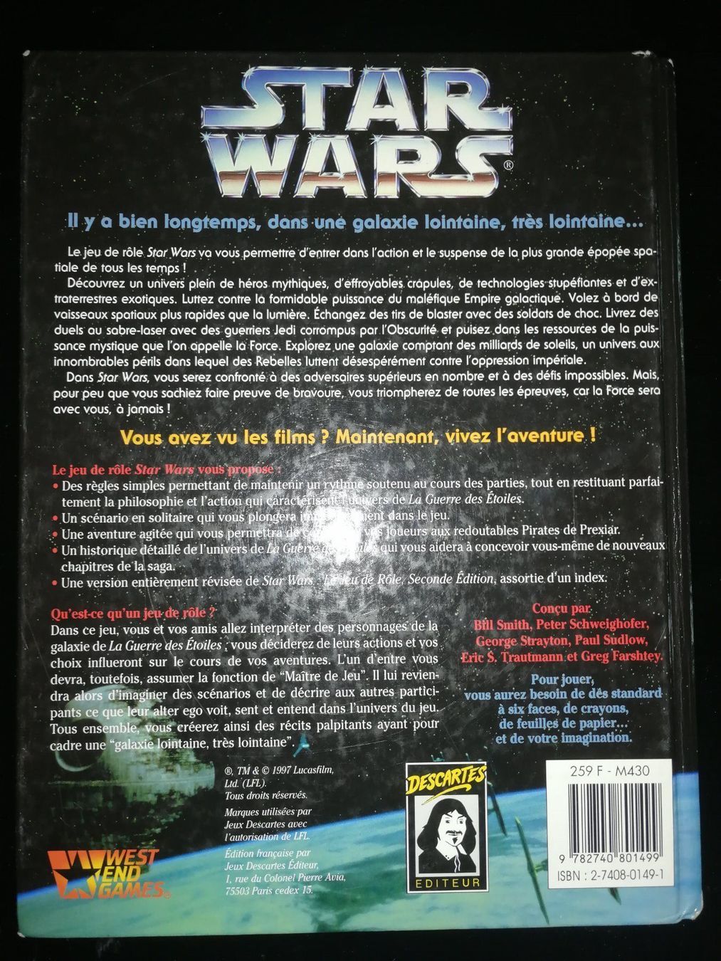 Libri: Star Wars, le jeu de rôle – Usato da Aïre venduto da Redge14 1