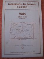 Landeskarte der Schweiz Vals