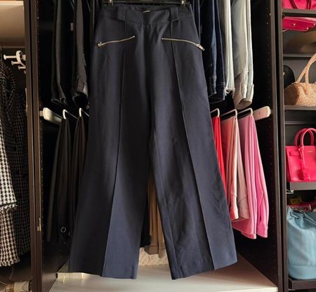 The Kooples Hose, Grösse 38, dunkelblau, neuwertig!