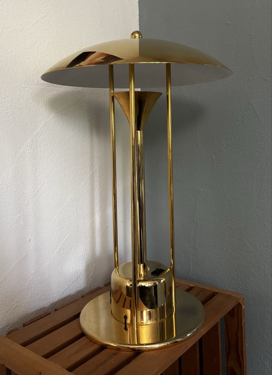 Lampade: Messinglampe Pilzform Happylight – Usato da Thalwil venduto da mur_k2lj 1