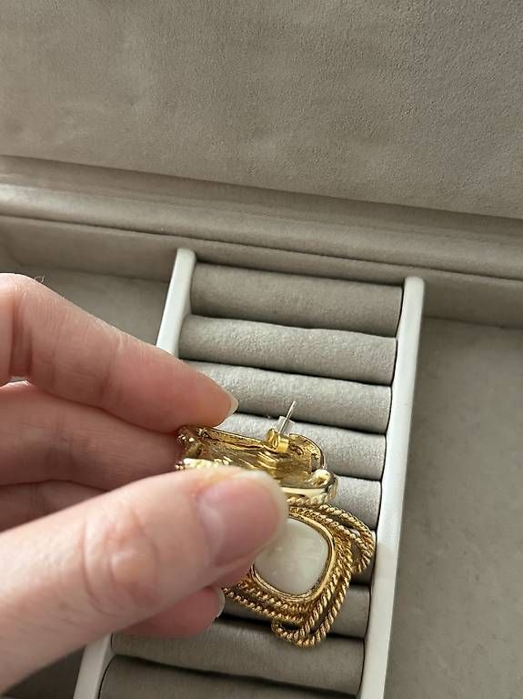 Orecchini pendenti & Orecchini a lobo: Vintage Earrings Gold – Usato da Olten venduto da bay_fh8s 1