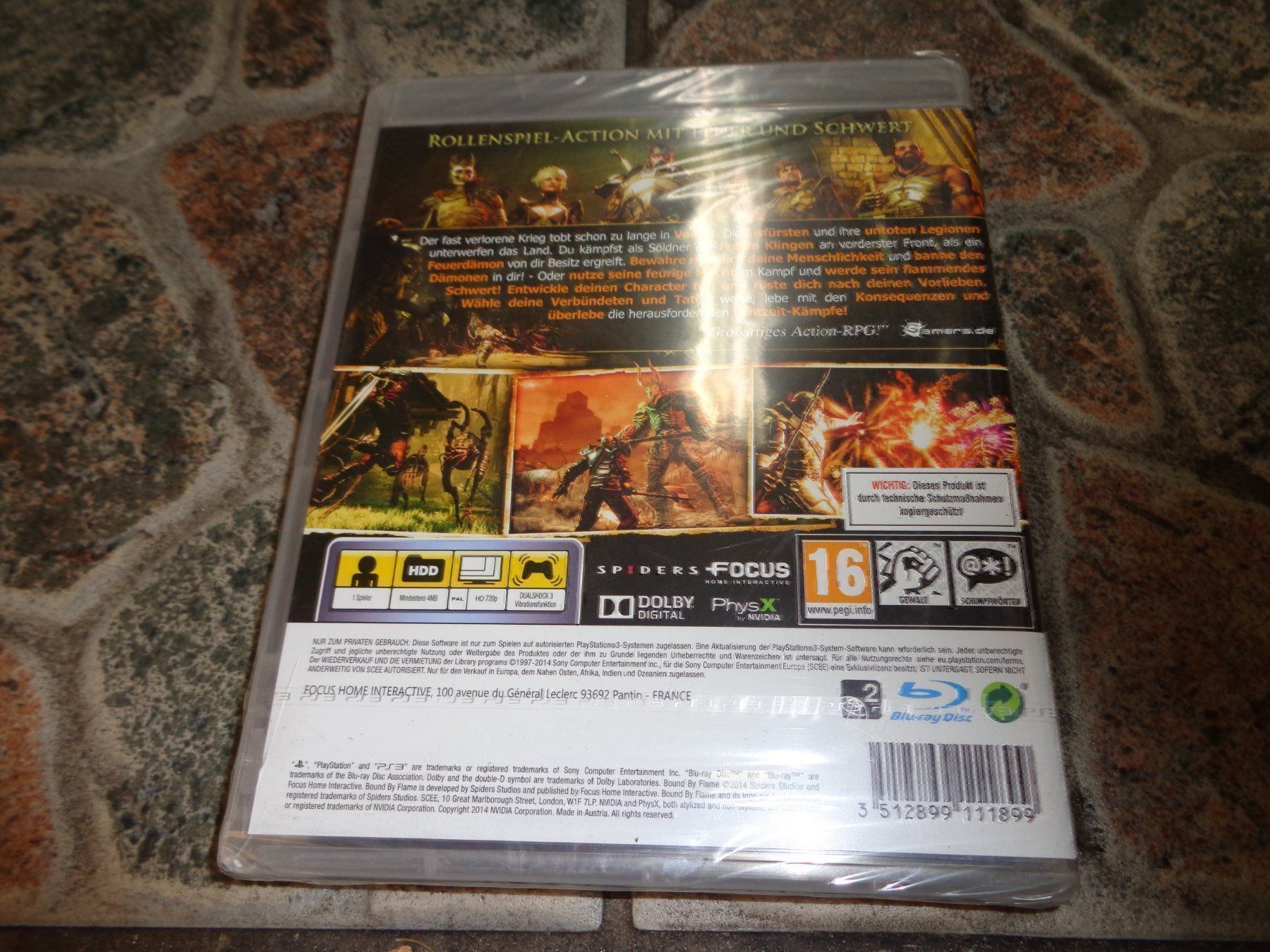 Giochi: Bound by Flame PS3 NEUWARE – Nuovo e nell'imballaggio originale da Olten venduto da Disc-Ausverkauf 1