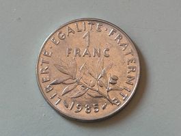 1 Franco Francese del 1985