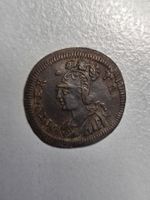 Alte Münze 1 Rechen Pfennig MINERVA
