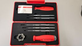 PB Swiss Tools  8321.Set A1 Drehmomentgriff Wechselklingen