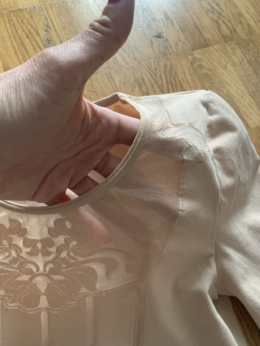 Top: Wolford rosa stretchy oberteil – Usato da Zürich venduto da Nikuska32 3