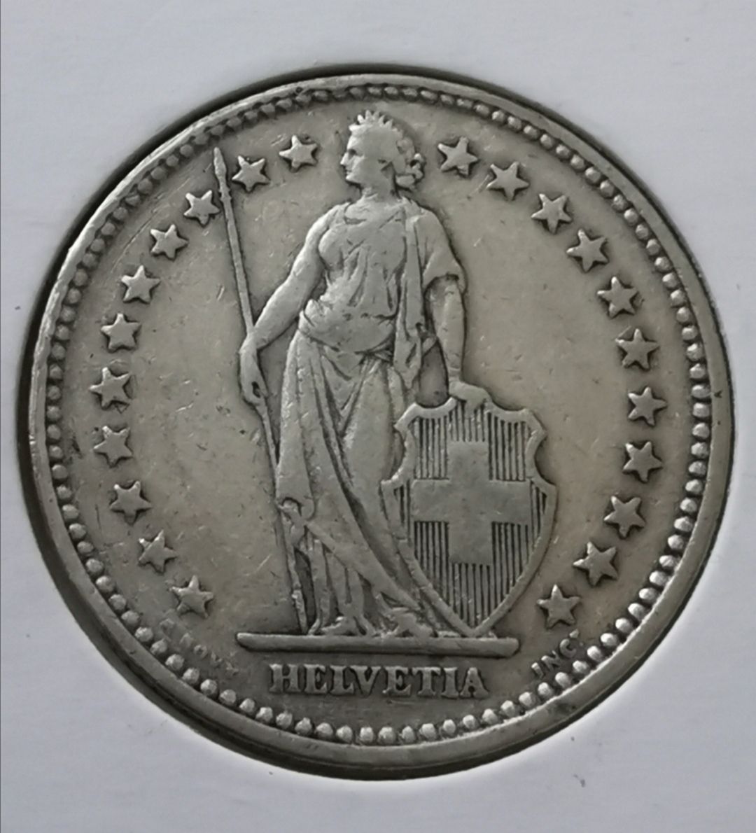 Toutes les monnaies: 2 Franken 1908 Silber – D'occasion à Zürich par turbopuz 1