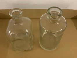 Zwei alte sehr dekorative Apothekerflaschen ⚕️ Ki3