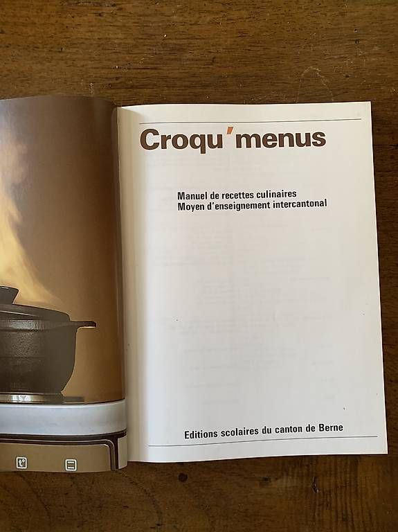 Bücher: Croqu'menus – Gebraucht aus Montreux von Barber_Swiss_Vintage 3