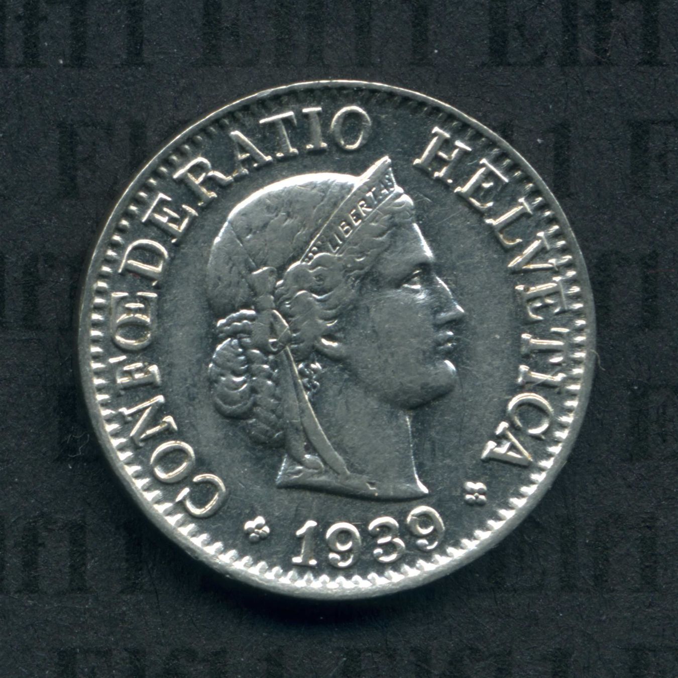 Tutti le monete: CHF___0.10 1939 vz 10 Rappen – Usato da Widnau venduto da Elf11
