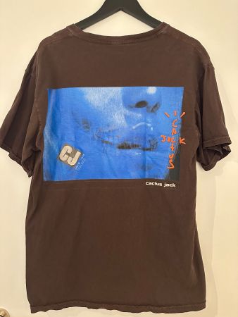 Travis Scott Cactus Jack T-Shirt Gr. L Braun–Original Merch