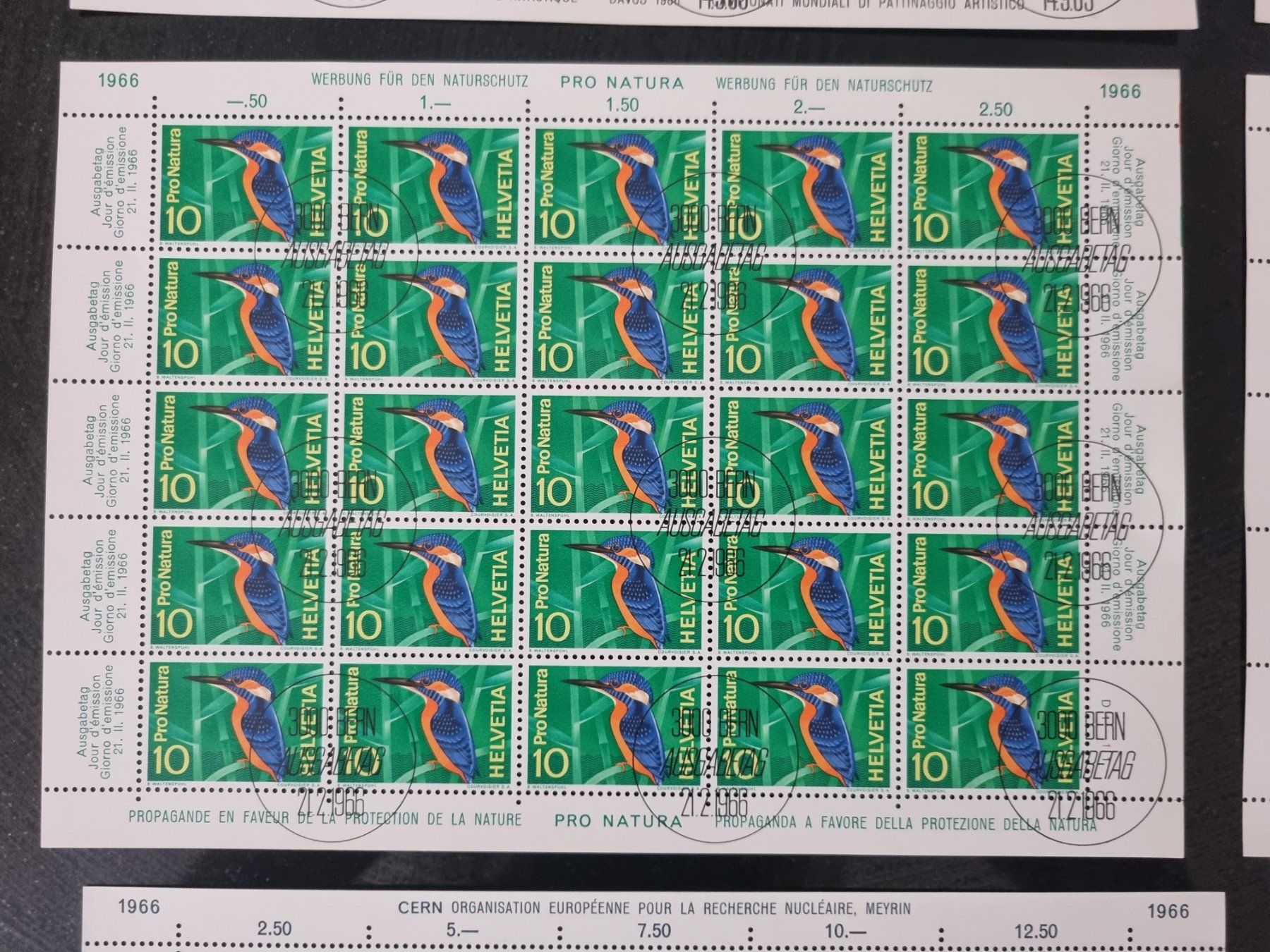 Tutti i francobolli: 8 CH Bogen 1962 - 66 mit Ersttag - Stempel – Usato da Gümligen venduto da Geniusbuy 3