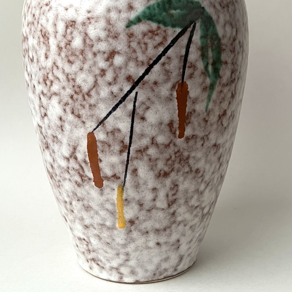 Vasi & Recipienti: West Germany Speckled Ceramic Vase Large - Midcentury Design – Usato da Genève venduto da Kookiek 1