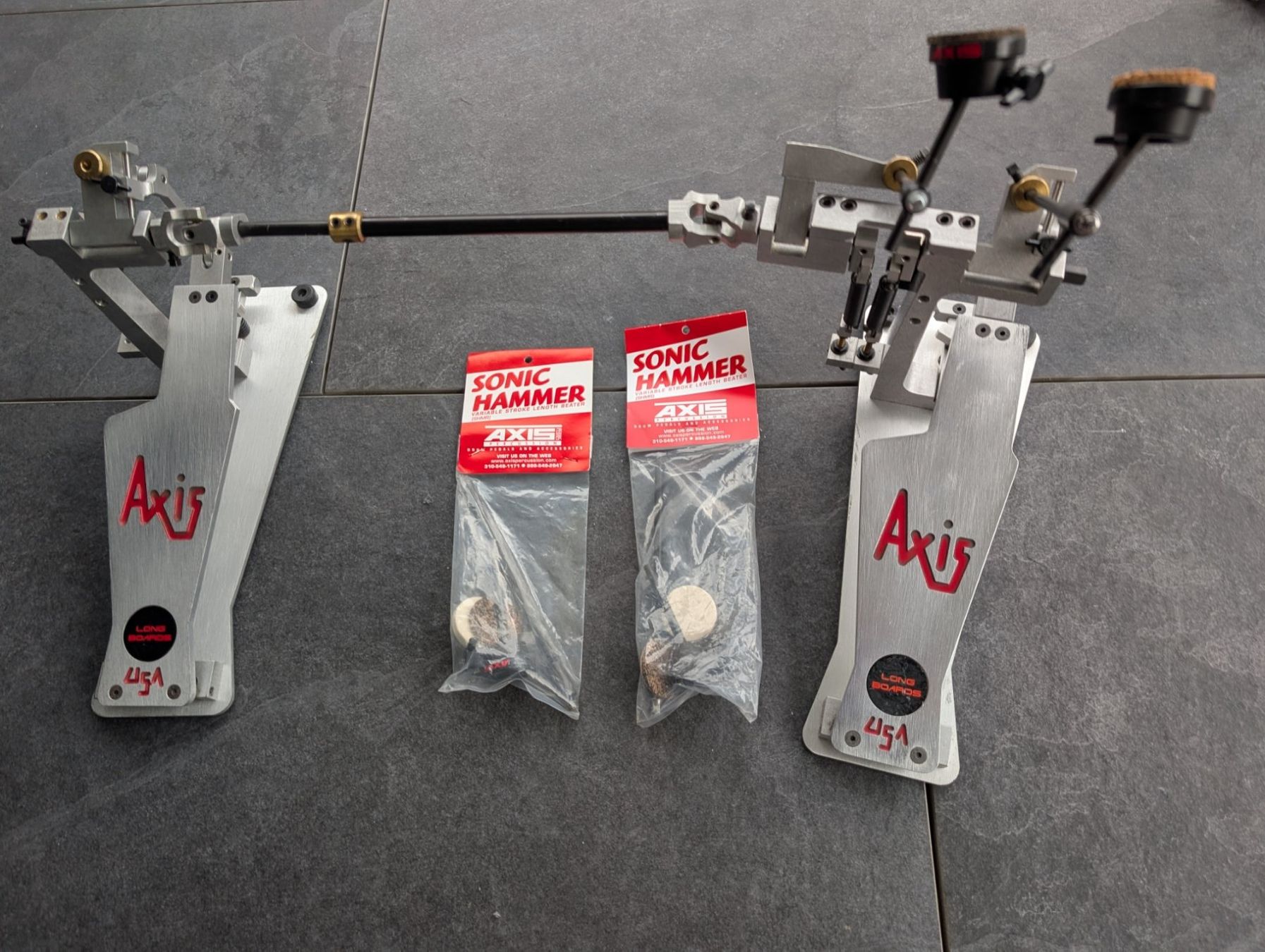 Strumenti musicali: AXIS Double Pedal Longboard inkl. Triggerset – Usato da Lunden venduto da Rexpi