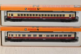 Arnold N  DB Trans Europ Express Spur N mit OVP 2 Stk
