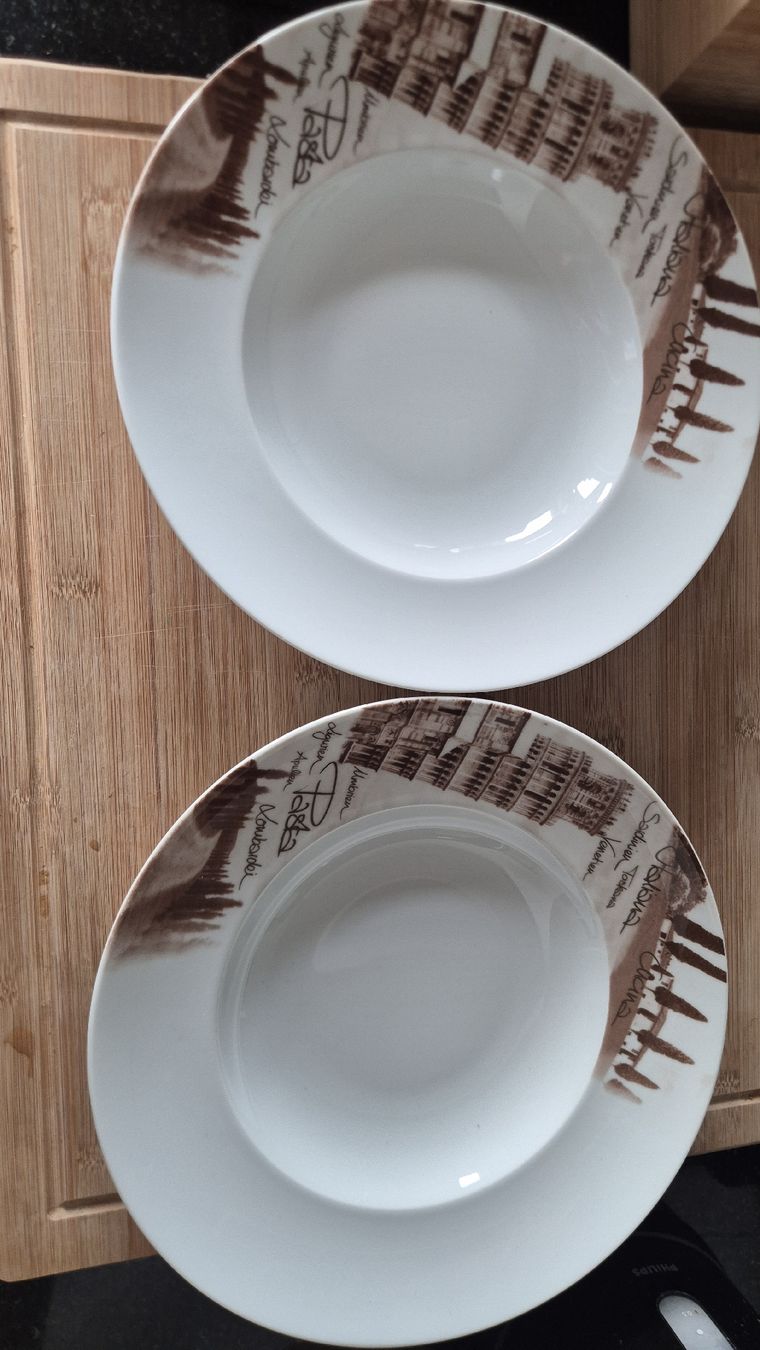 Piatti: 2 Pastateller Villa Blumenthal – Usato da Winterthur venduto da vss_h665