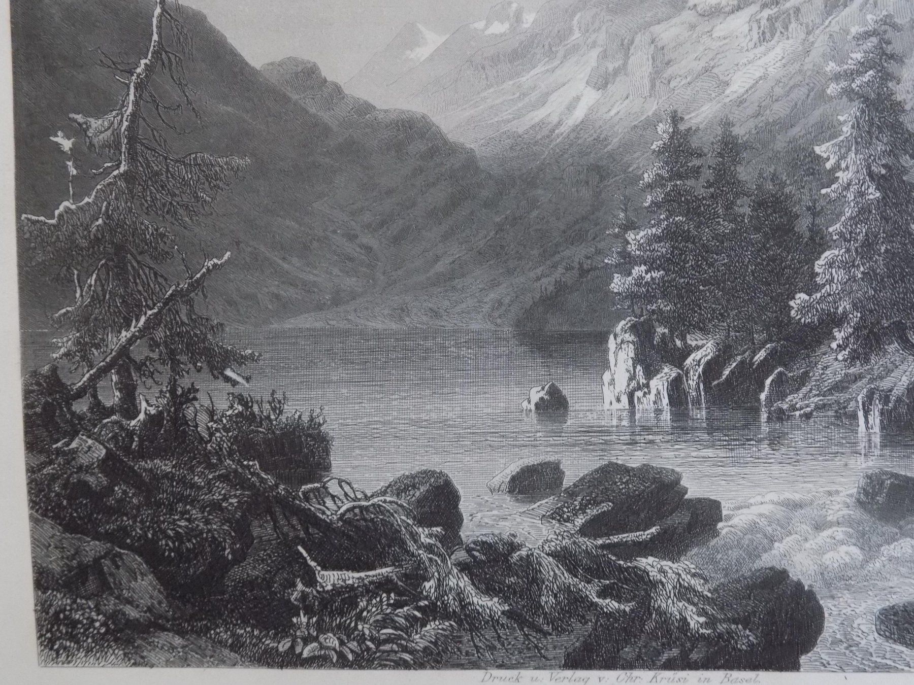 Gravures: Engstlenalp Berner Oberland – D'occasion à Risch par Antikfee 5