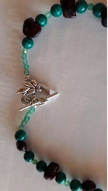 Ketten: Malachit-Collier – Neu (gemäss Beschreibung) aus Bäretswil von Esku01 1