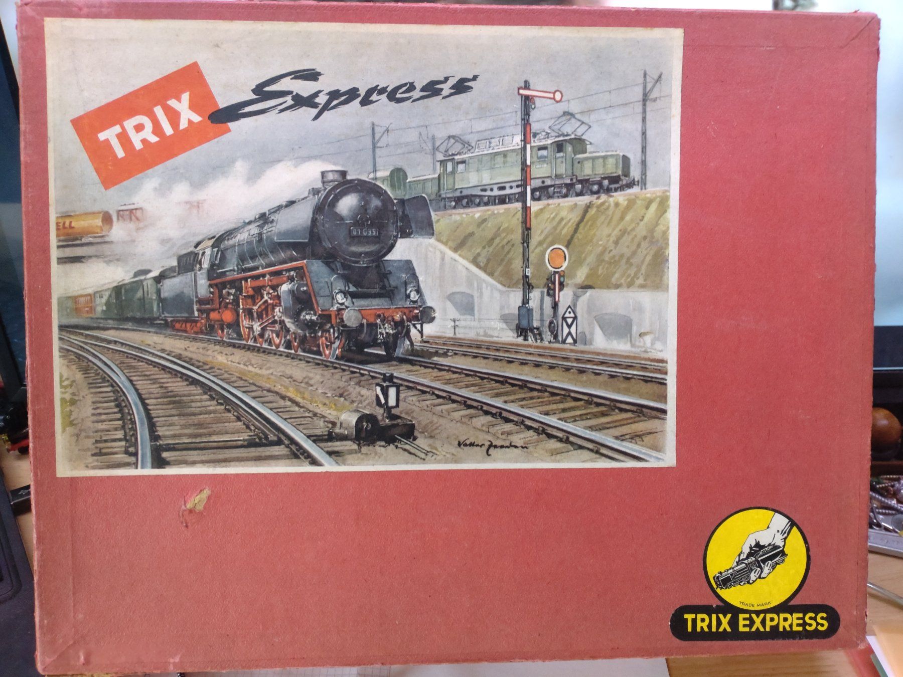 Trix Modellini di ferrovie: Ancienne boite pour train Trix Express – Usato da Bernex venduto da lezard53