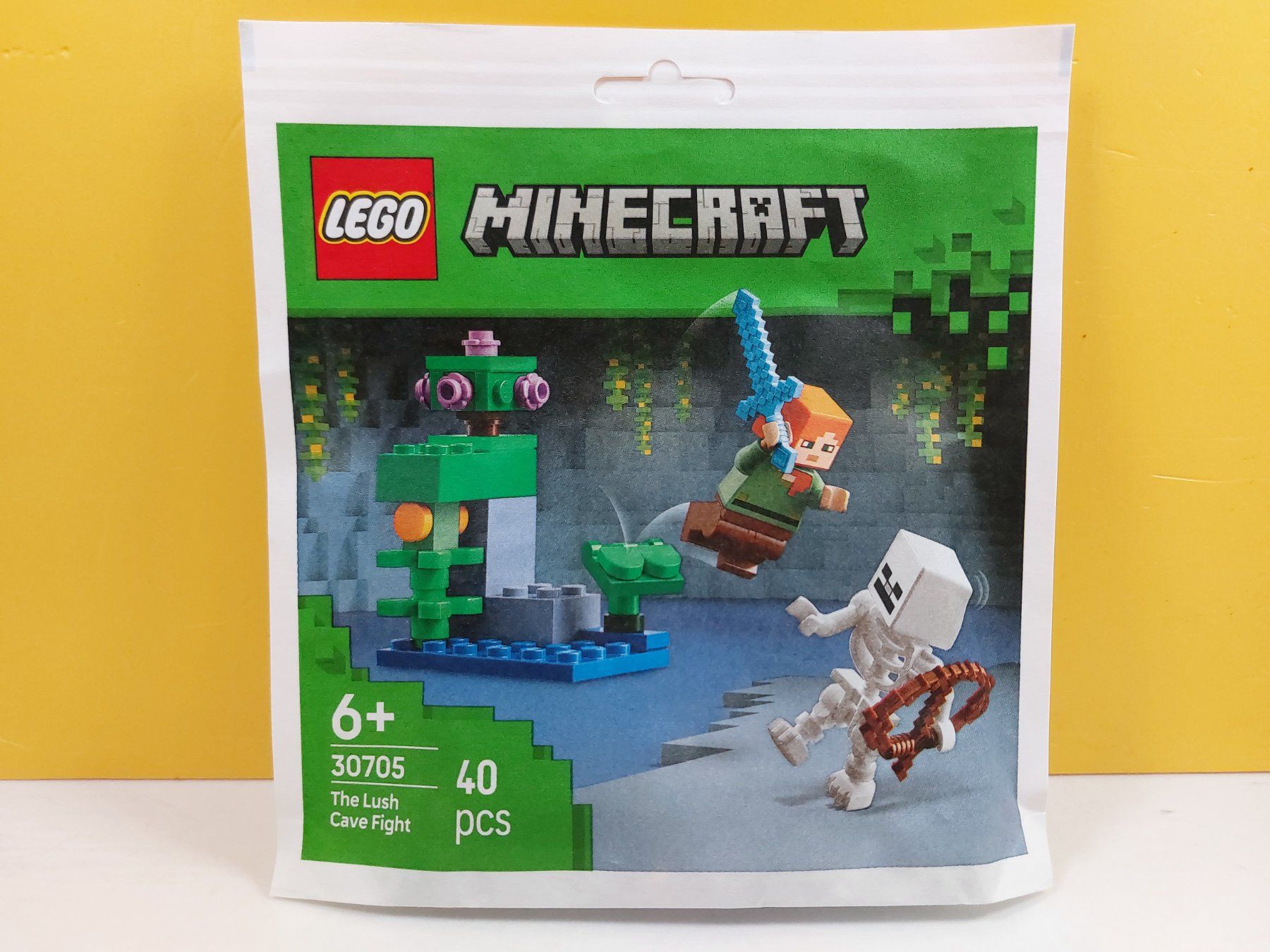 Lego Baukästen: LEGO Minecraft 30705 Showdown in der Üppigen Höhle NEU – Neu und originalverpackt aus St.Gallen von TinasBauundSpiel