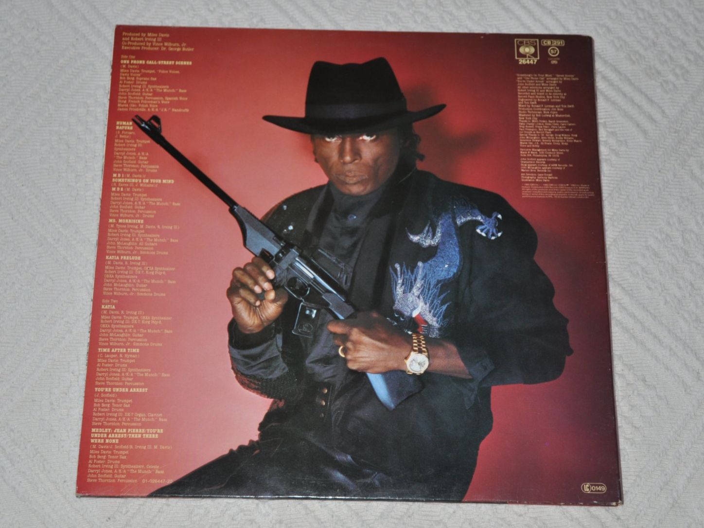 Vinyles: LP Miles Davis - You're Under Arrest – D'occasion à Boll par Theodora15 1