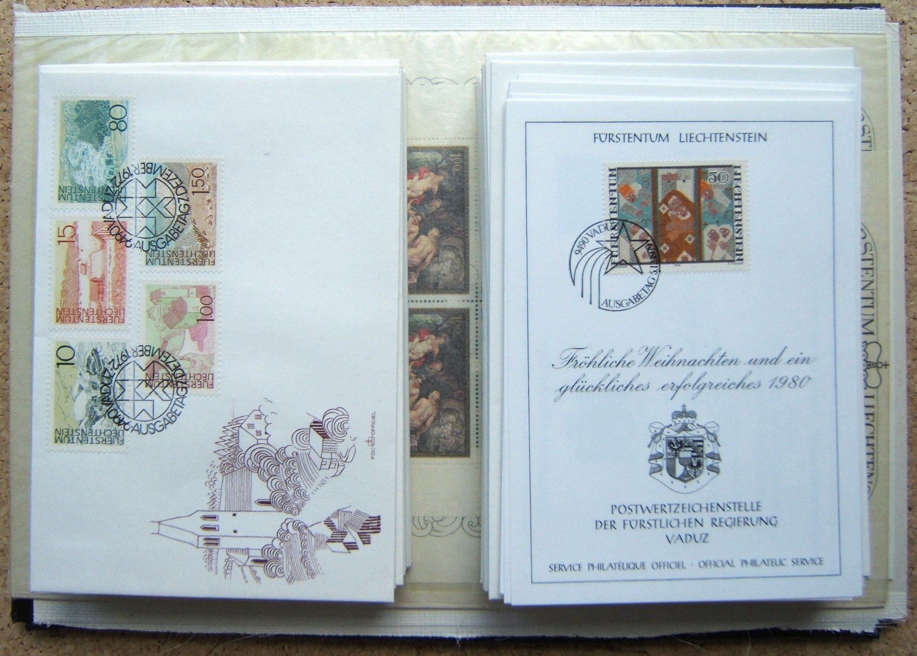 Alle Briefmarken: LIECHTENSTEIN LOT – Gebraucht aus Brunnen von Nonne04