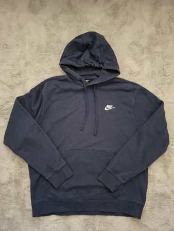 Pull Nike bleu marine à capuche, taille M, 