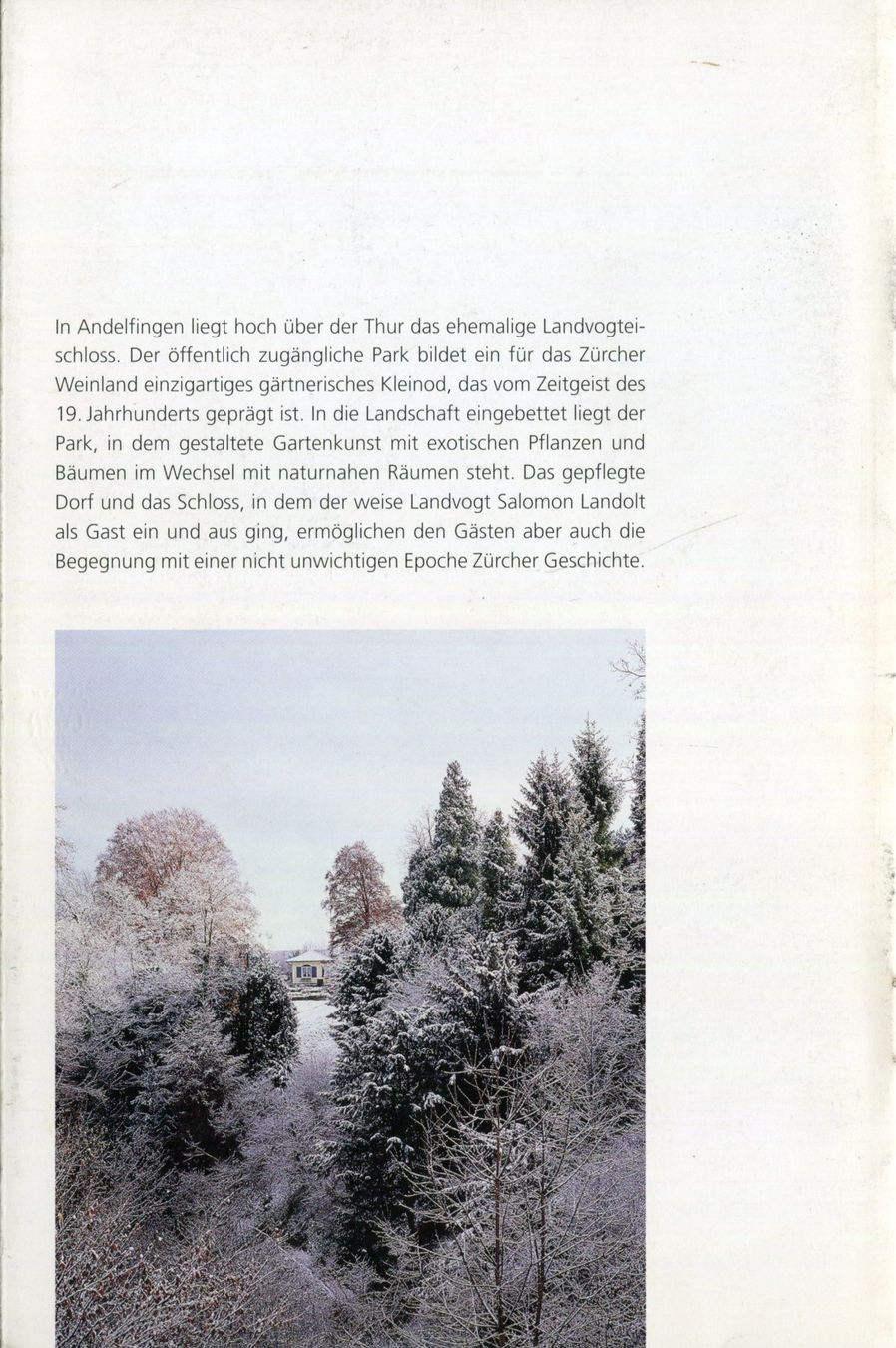 Libri: Andelfingen, Schlosspark, Kunstführer – Usato da Aarau venduto da Elmaar41 1