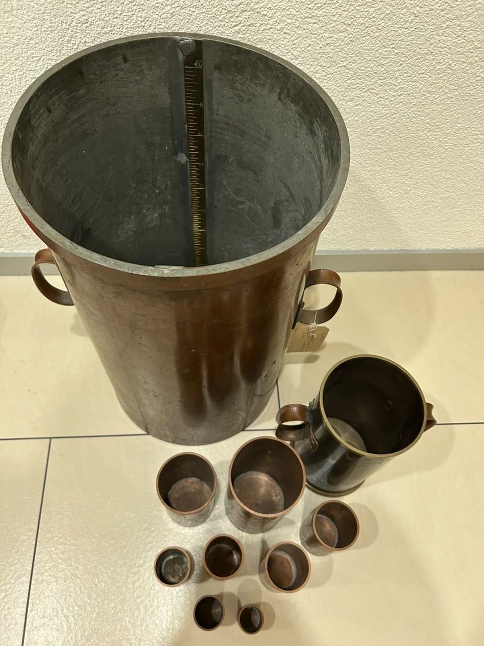 Misurare: Eichmeister-Set Kupfer Hohlmasse – Usato da Balzers venduto da jos_6r9r 2