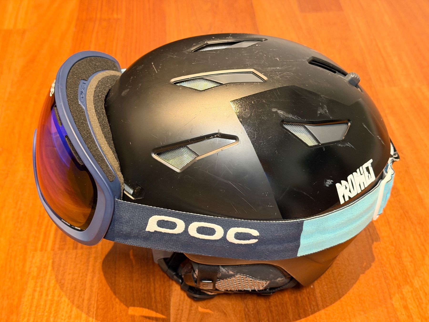 Poc Caschi: Salomon Skihelm mit POC Skibrille – Usato da Stans venduto da Zappa93 2