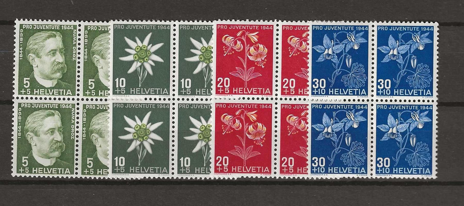 Tous les timbres: PJ144 - Pro Juventute 1944 B4 ** – D'occasion à Trélex par Phil_Albert